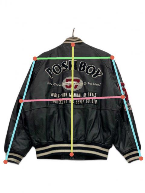 中古・古着通販】POSH BOY (ポッシュボーイ) レザージャケット