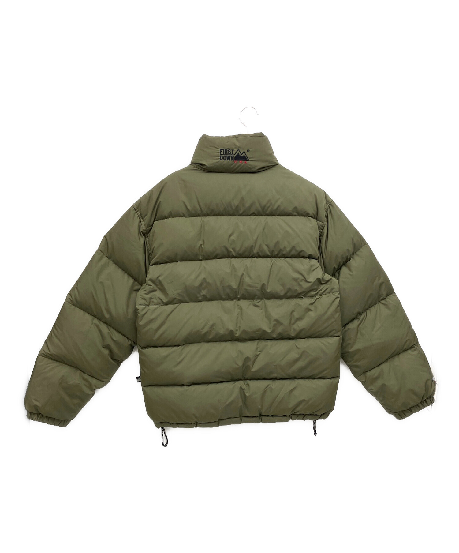 中古・古着通販】FIRST DOWN (ファーストダウン) リバーシブルダウン