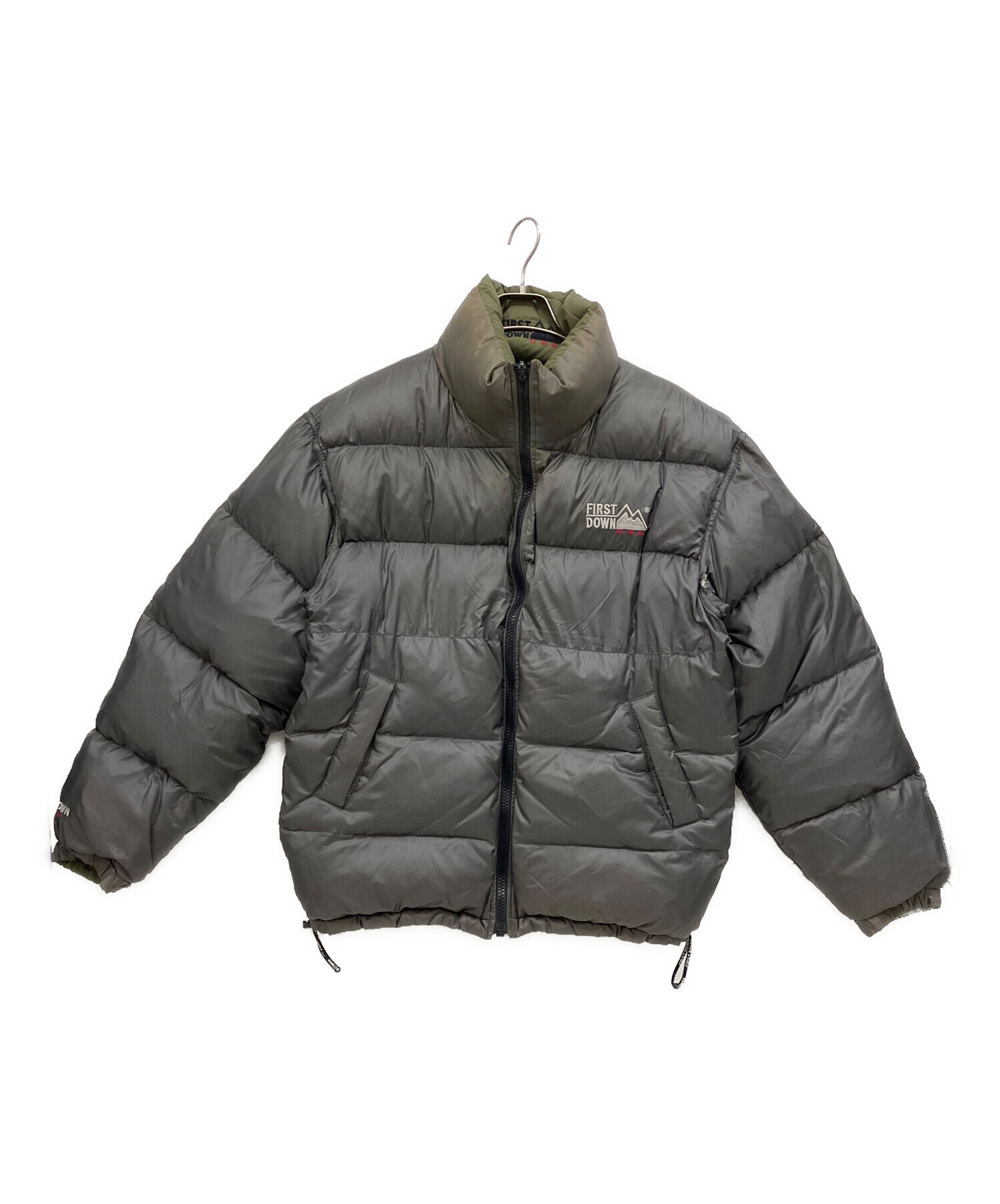 中古・古着通販】FIRST DOWN (ファーストダウン) リバーシブルダウン