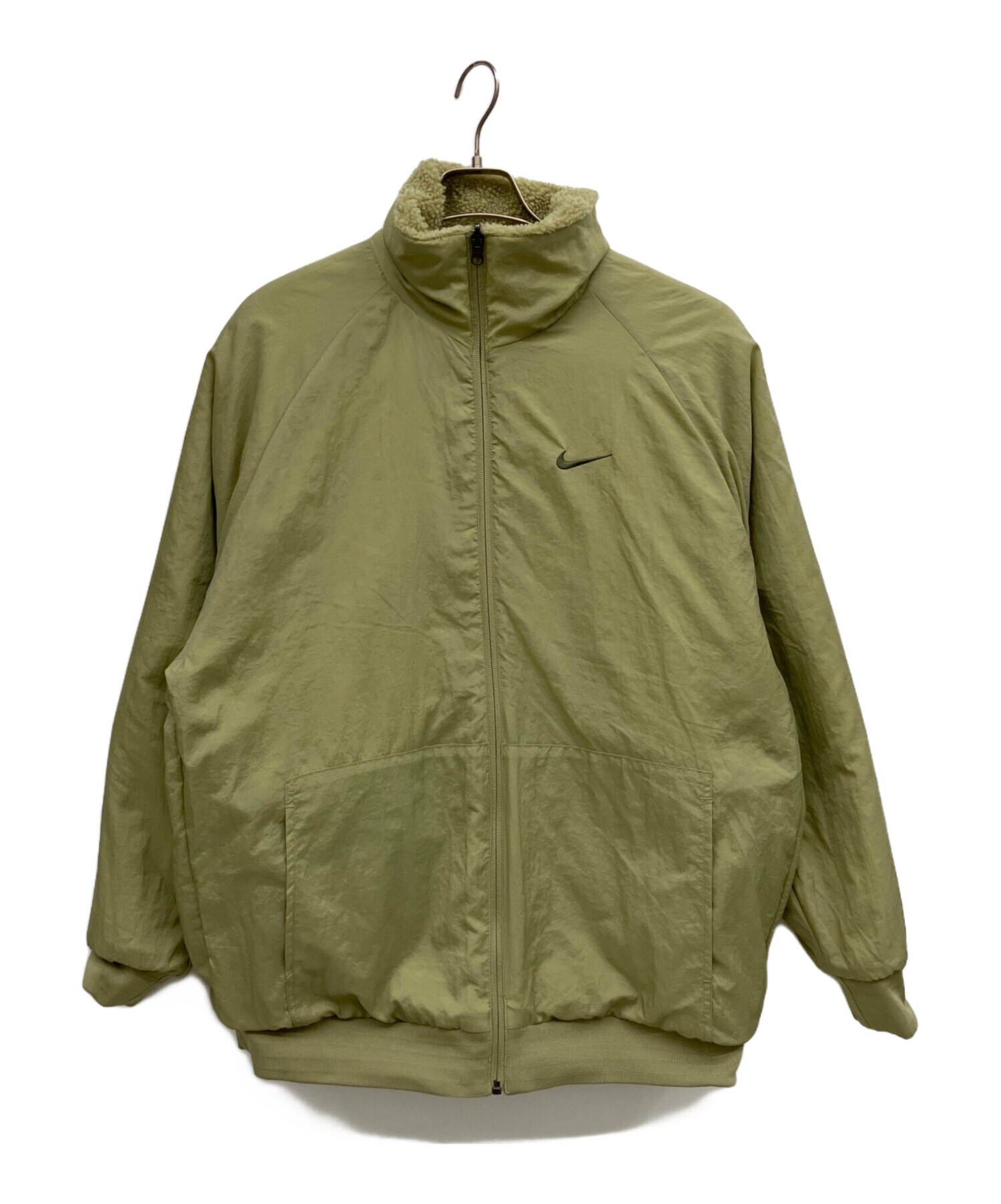 中古・古着通販】NIKE (ナイキ) リバーシブルジャケット グリーン