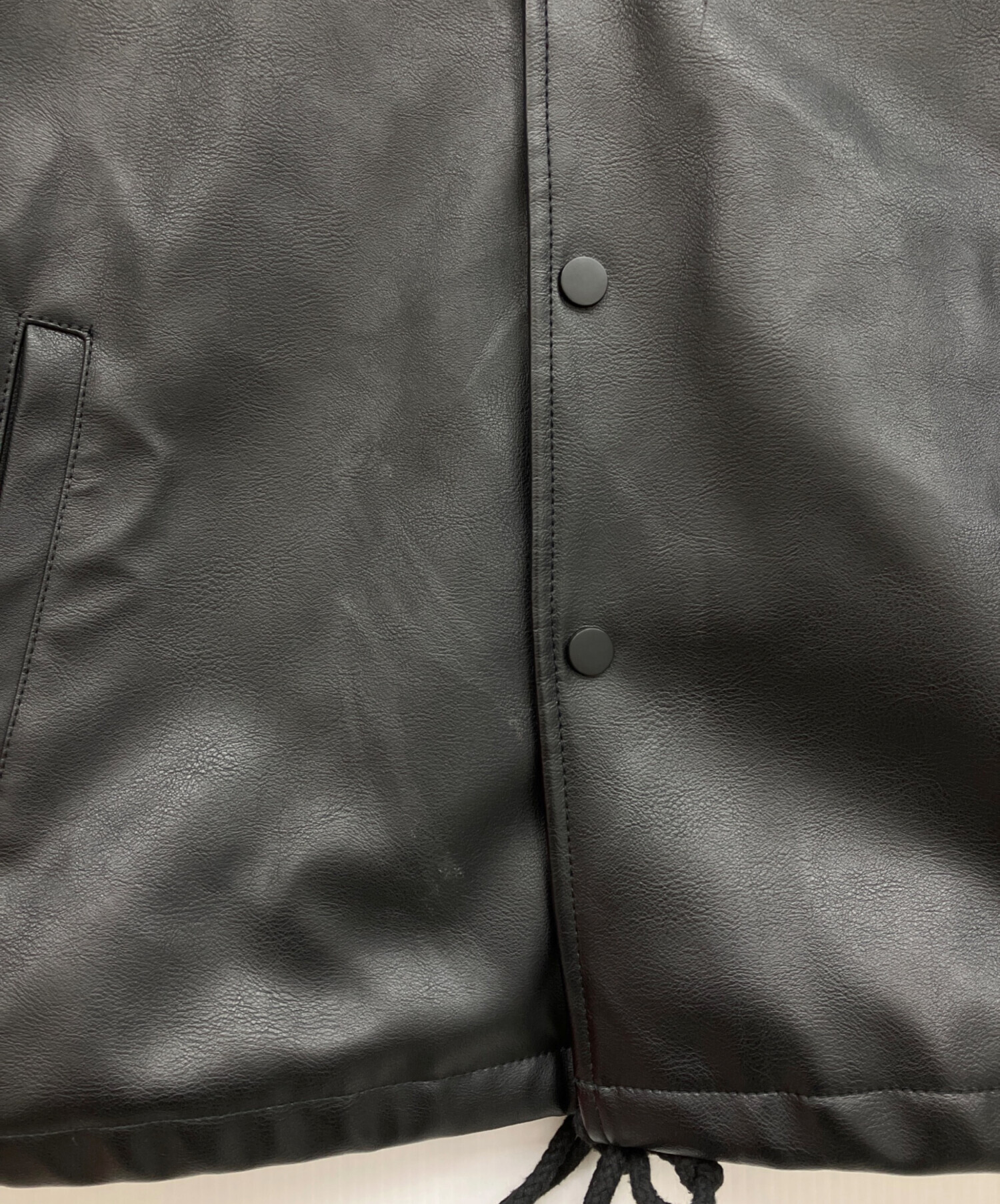 中古・古着通販】Backers (バッカーズ) フェイクレザージャケット