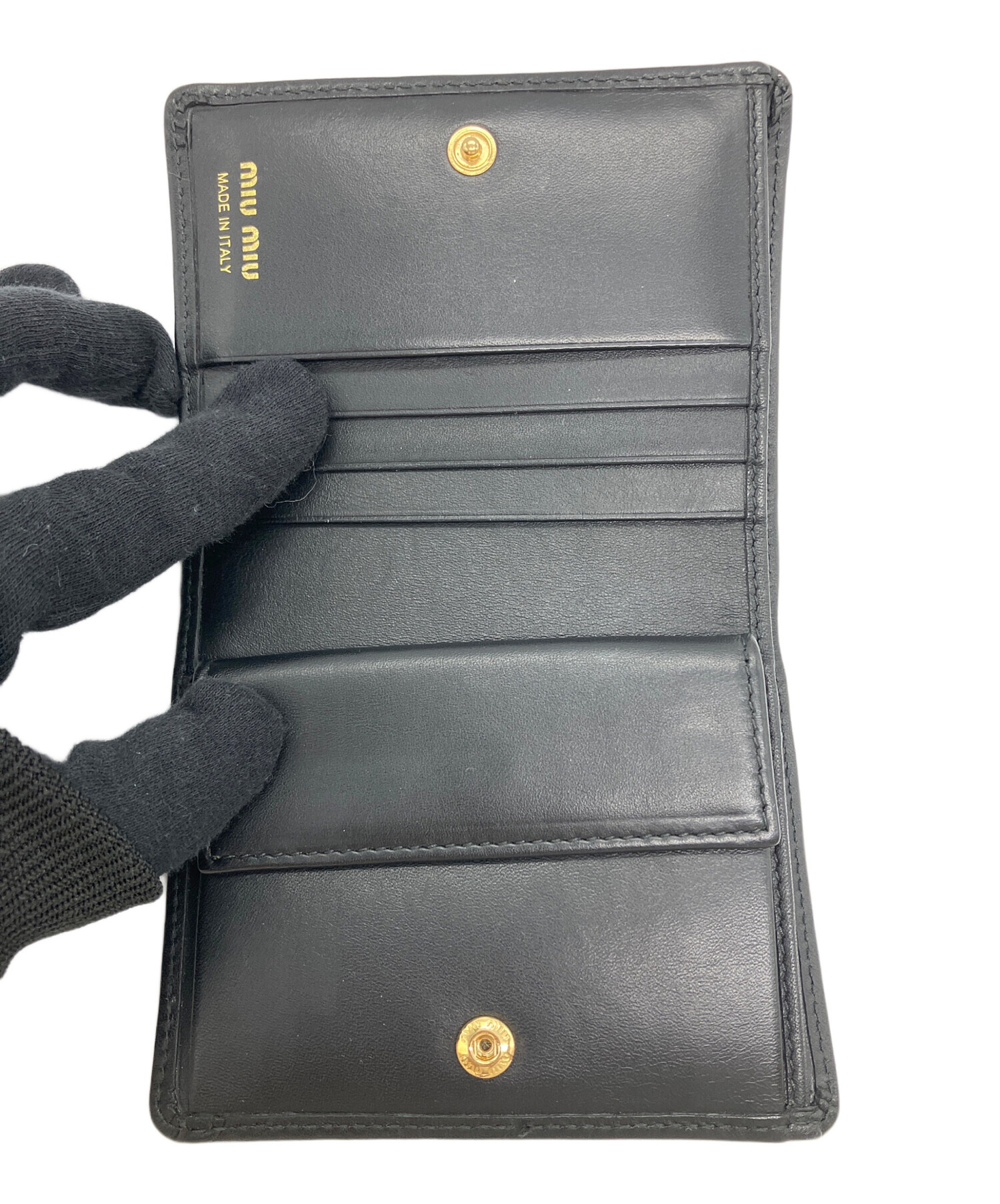 中古・古着通販】MIU MIU (ミュウミュウ) ソフティパデッド 折りたたみ 