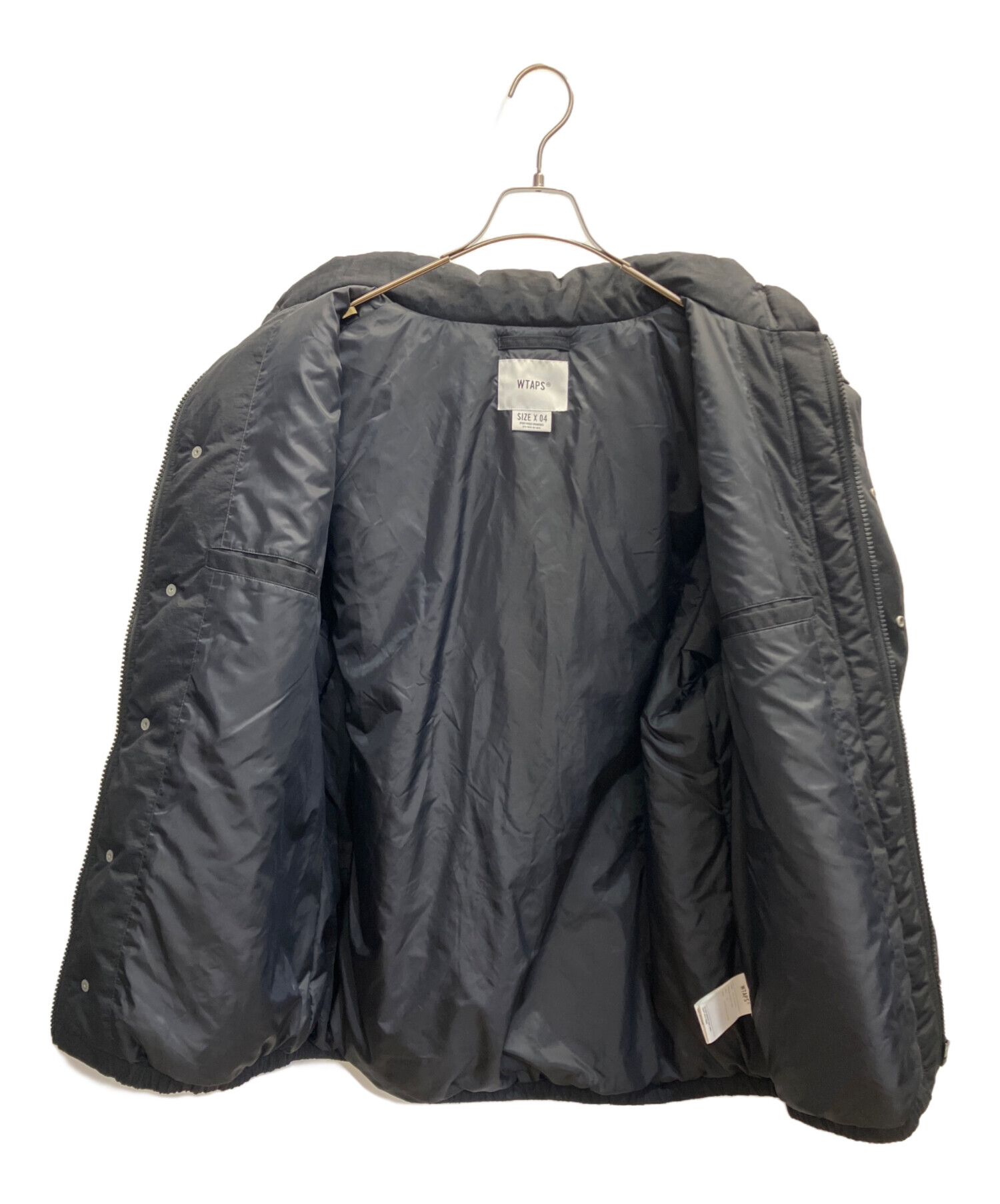 中古・古着通販】WTAPS (ダブルタップス) 中綿ジャケット ブラック 