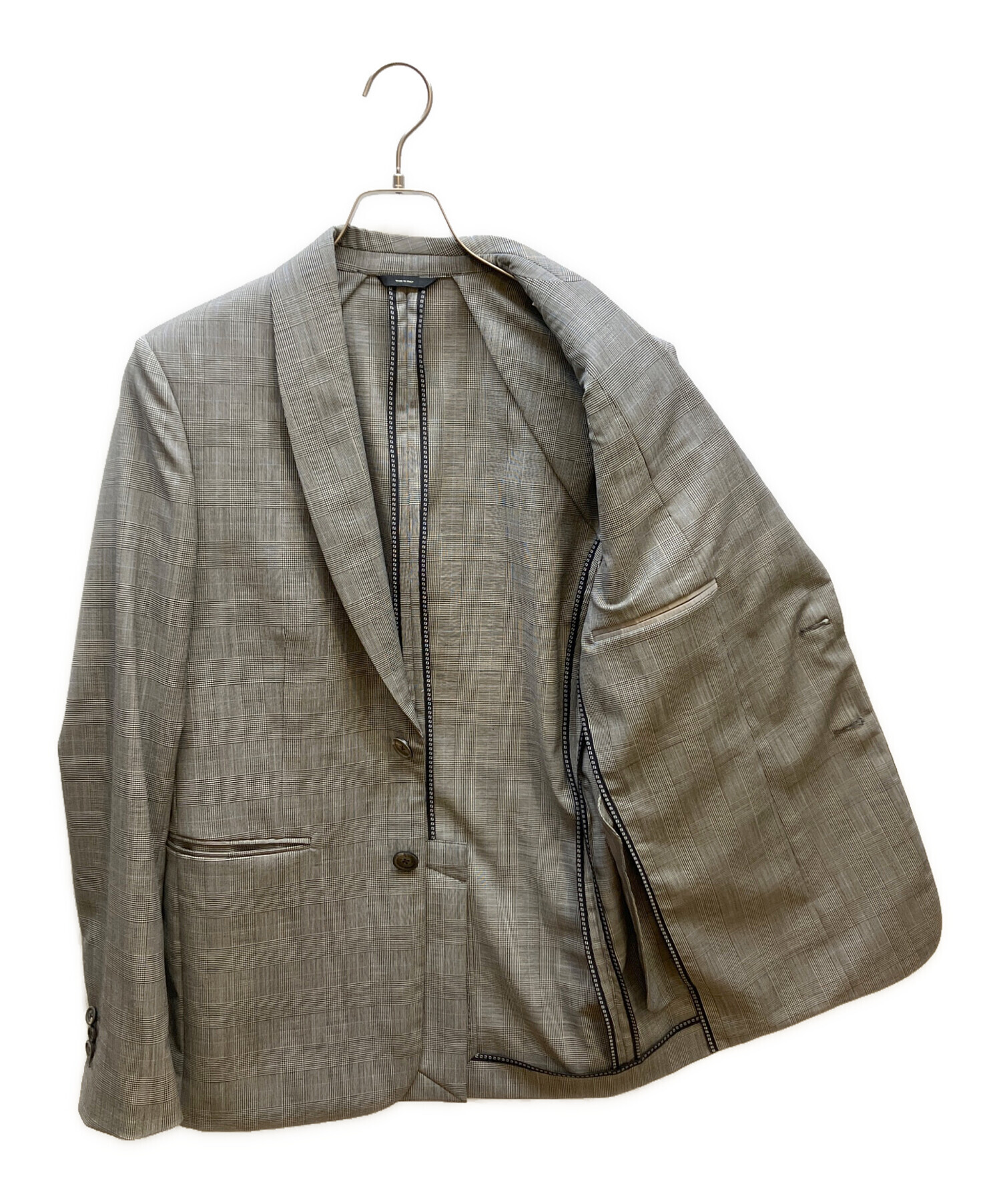 中古・古着通販】FENDI (フェンディ) スーツジャケット グレー サイズ 
