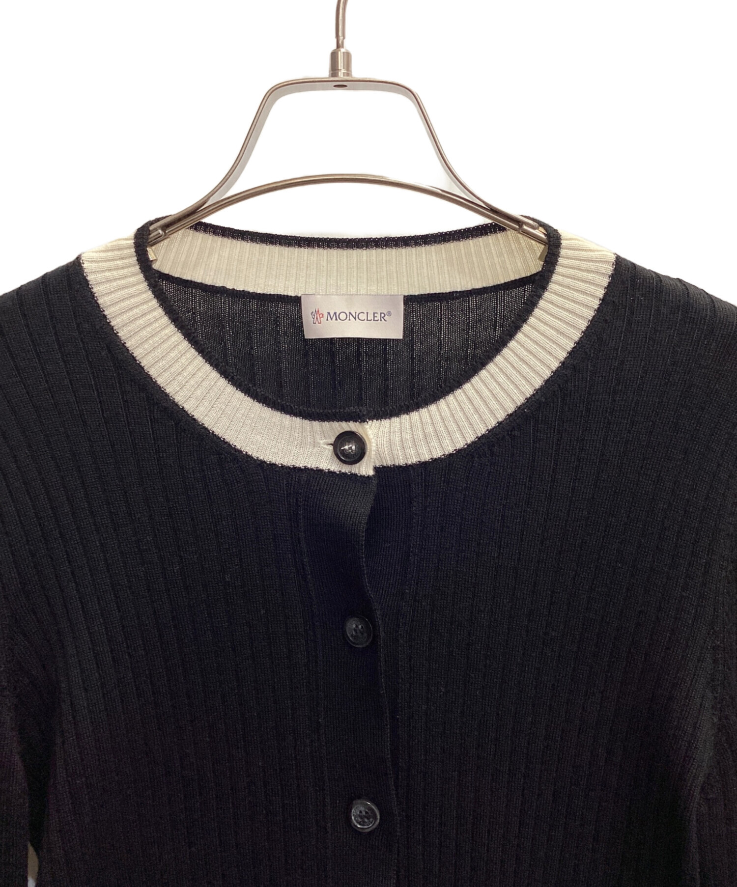 中古・古着通販】MONCLER (モンクレール) ラムウールカーディガン