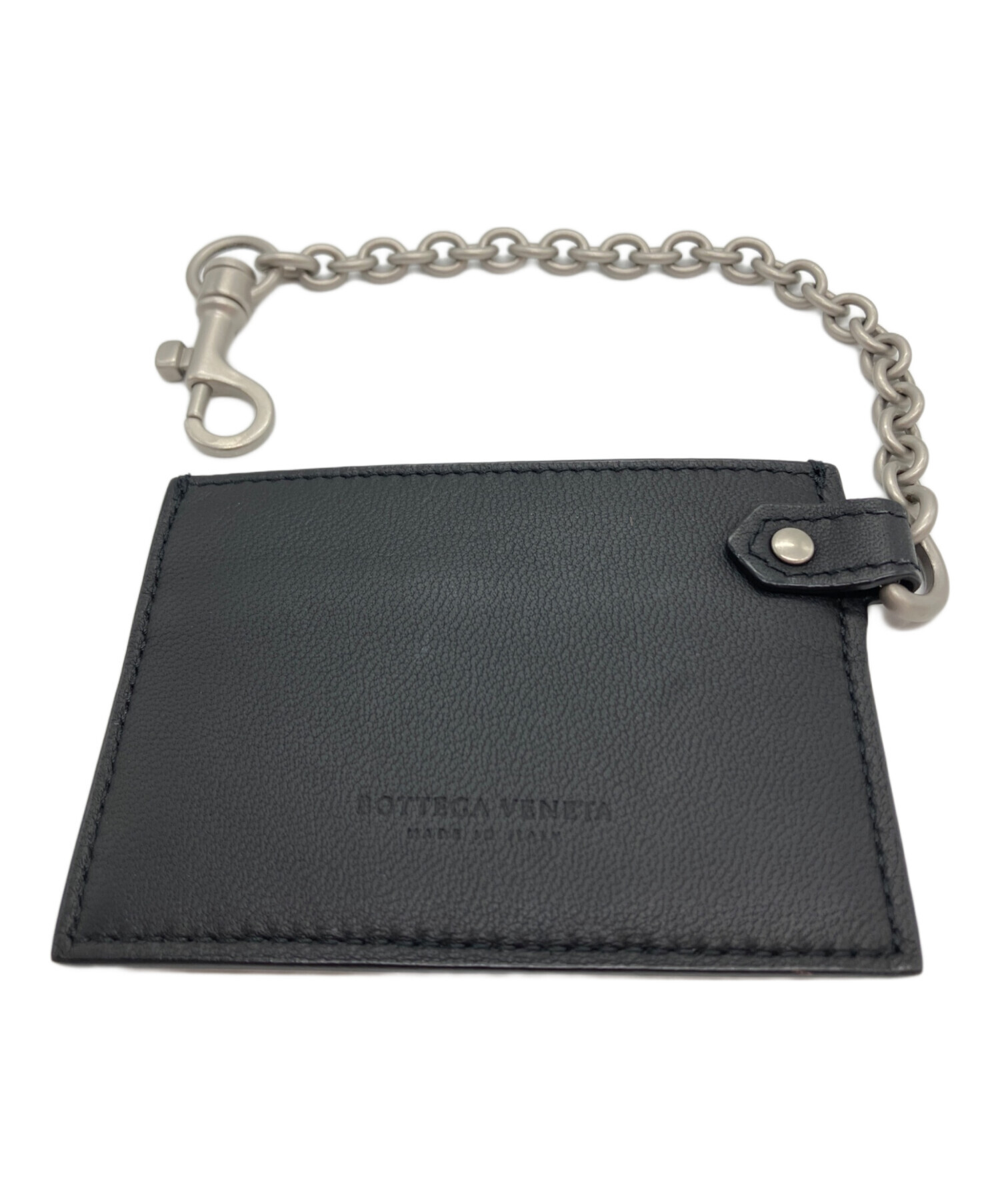 BOTTEGA VENETA ボッテガベネタ 財布・ケース - グレー 【古着】【中古】 中古・古着通販】BOTTEGA VENETA (ボッテガベネタ) 2つ折り財布 グレー