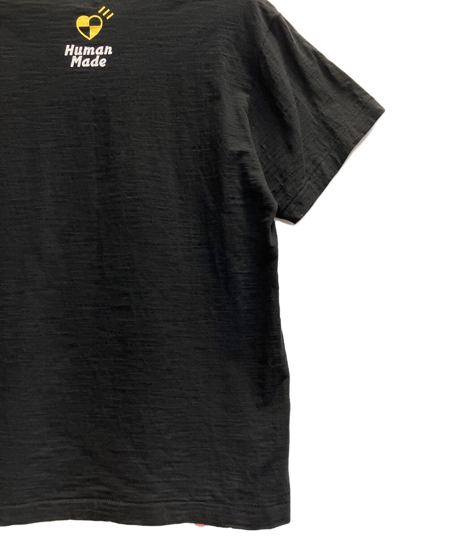 中古・古着通販】HUMAN MADE (ヒューマンメイド) 半袖Tシャツ ブラック