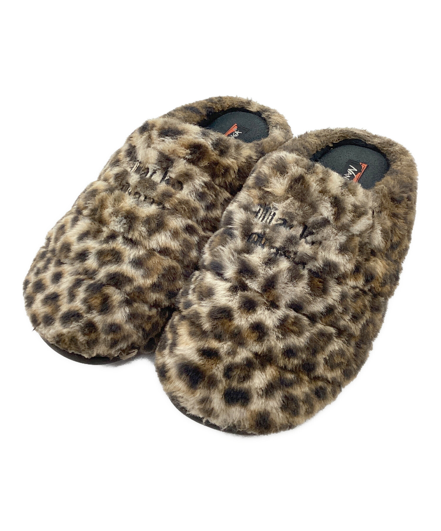 WACKO MARIA NANGA SUBU サンダル ヒョウ柄 NANGA / SUBU / LEOPARD WINTER SANDALS ナンガ / スブ トリプルネーム
