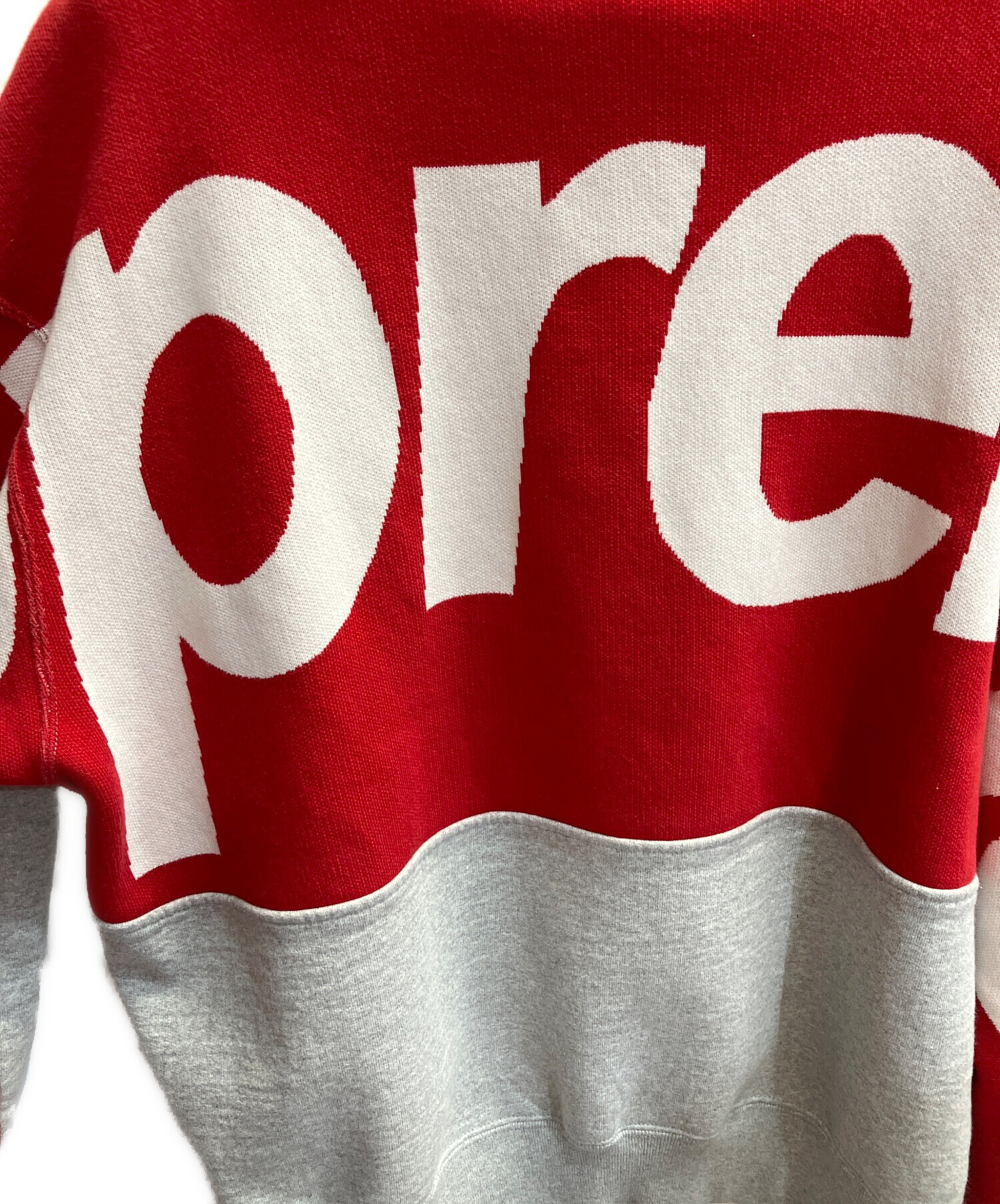 中古・古着通販】SUPREME (シュプリーム) Big Logo Jacquard Hooded