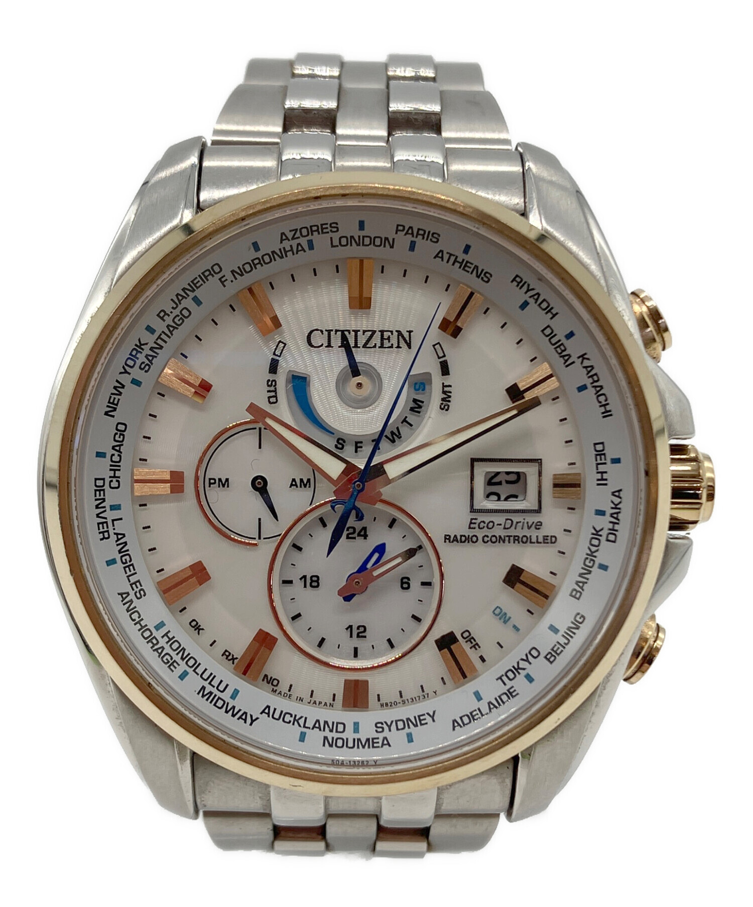 中古・古着通販】CITIZEN (シチズン) 腕時計 ホワイト｜ブランド・古着
