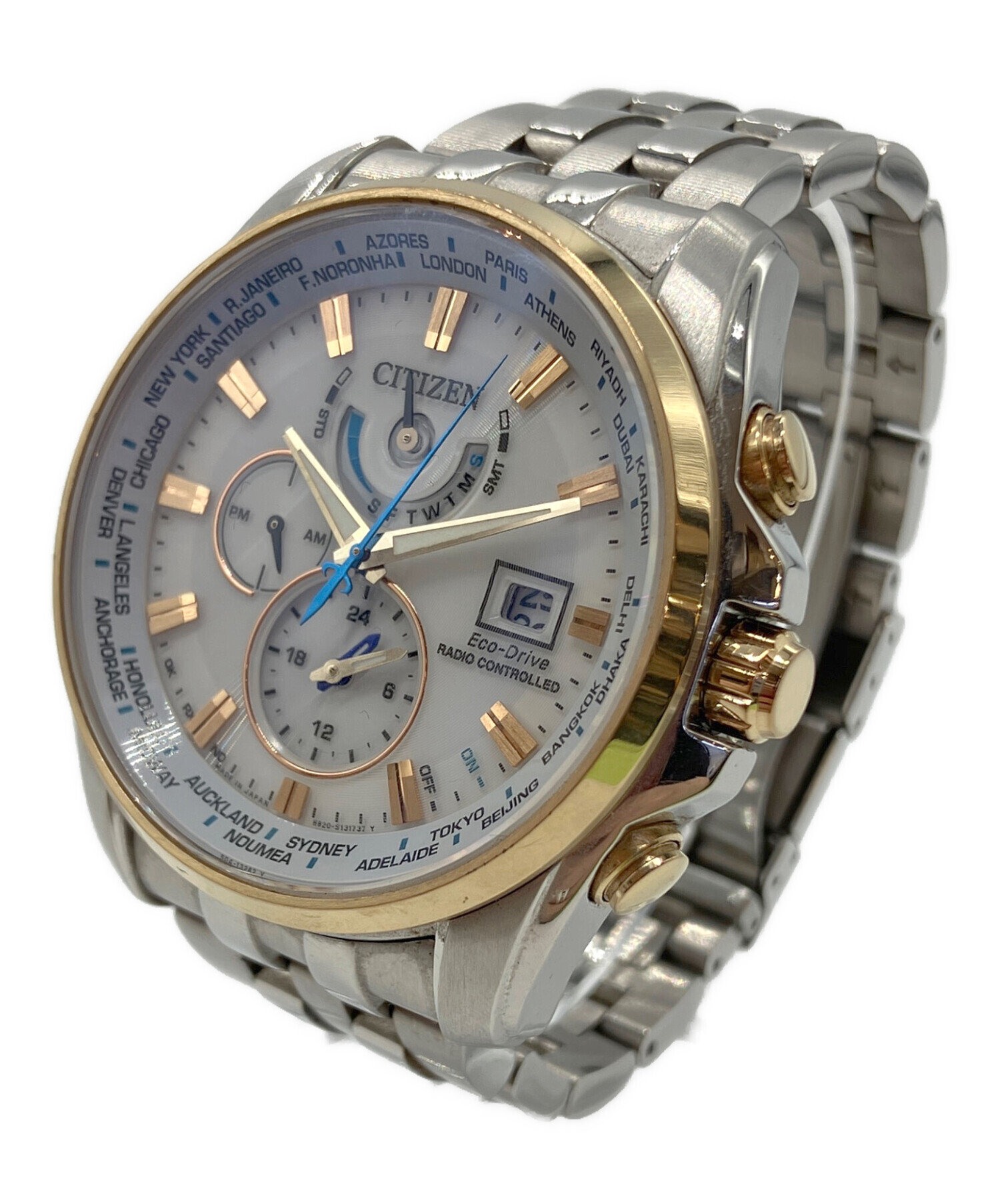 中古・古着通販】CITIZEN (シチズン) 腕時計 ホワイト｜ブランド・古着