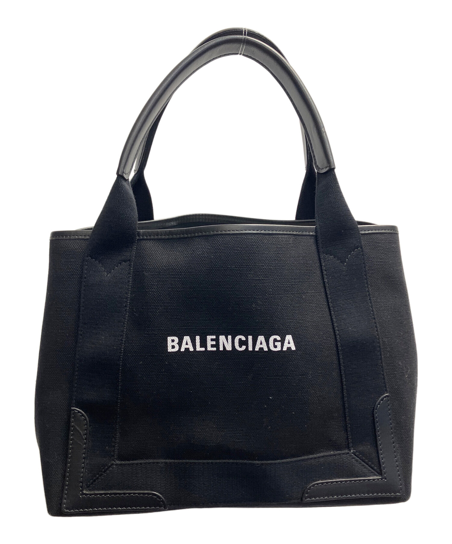 中古・古着通販】BALENCIAGA (バレンシアガ) ネイビーカバス S 