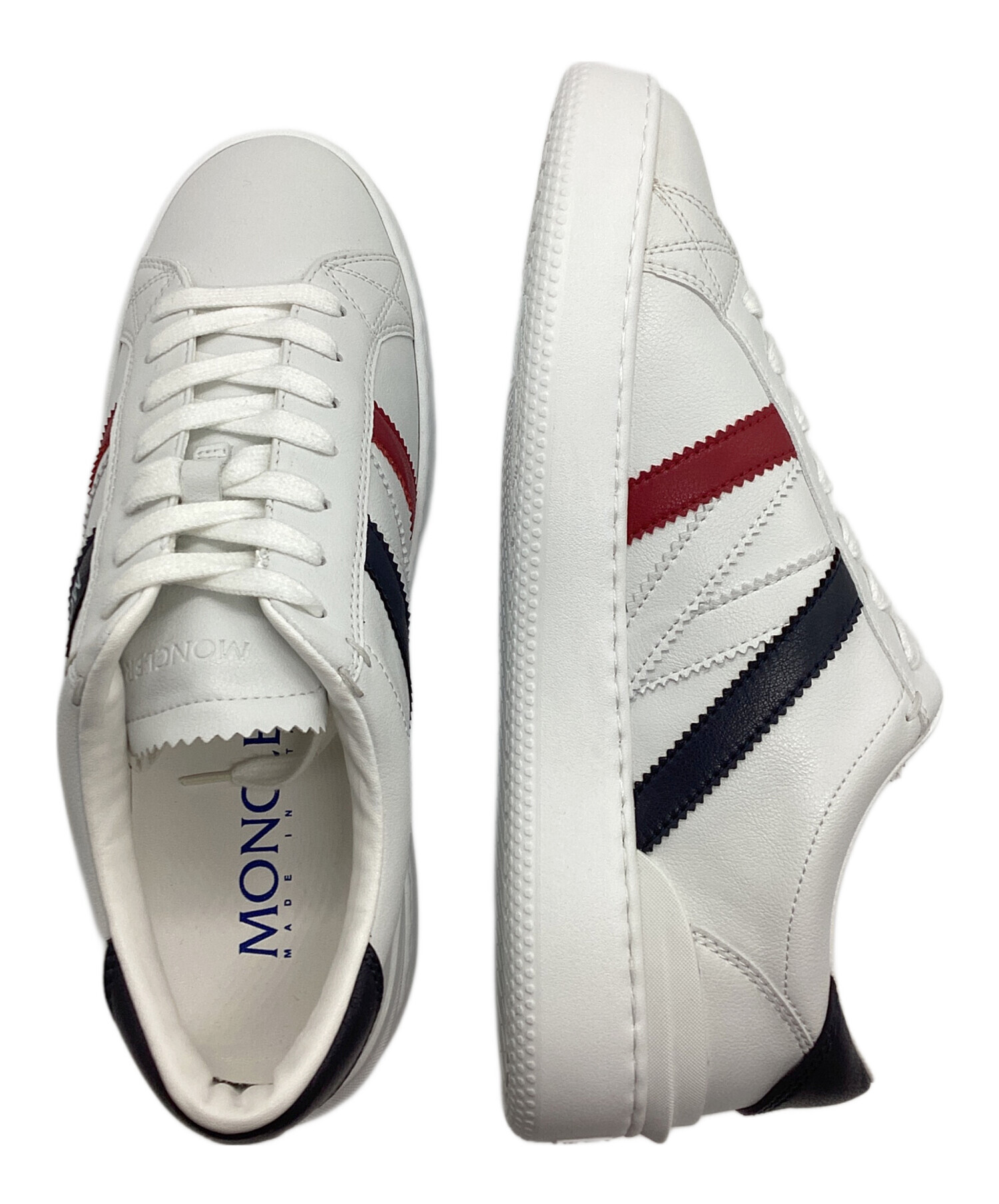 中古・古着通販】MONCLER (モンクレール) スニーカー ホワイト