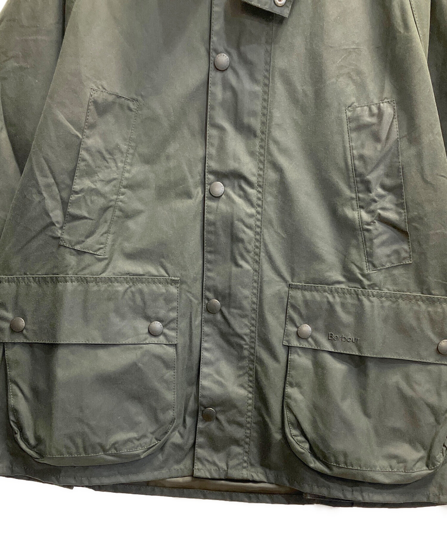 中古・古着通販】Barbour (バブアー) ワックスジャケット カーキ
