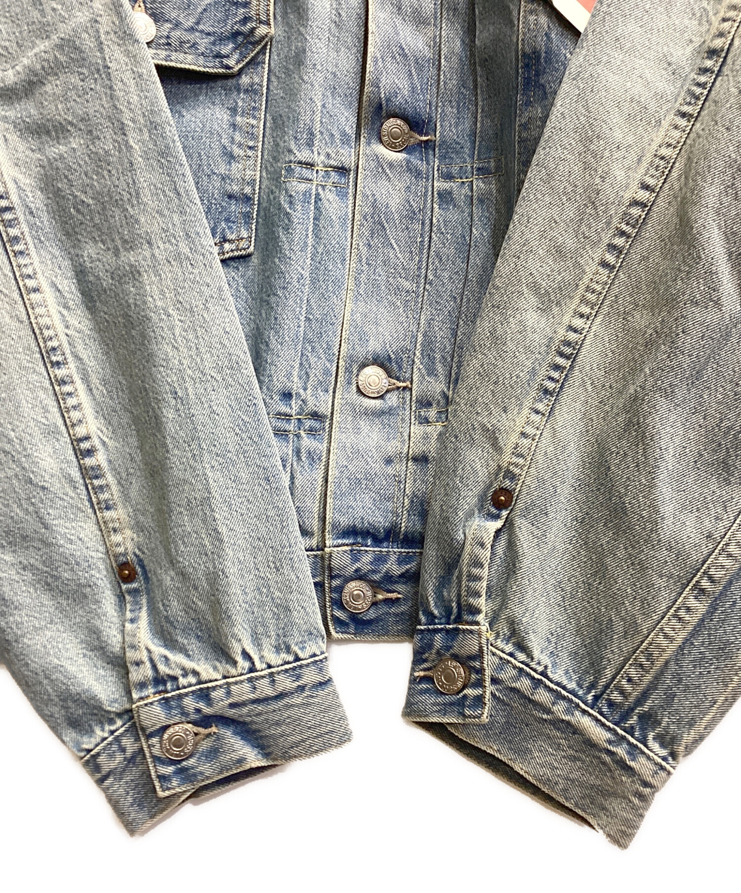 中古・古着通販】LEVI'S (リーバイス) デニムジャケット ブルー サイズ