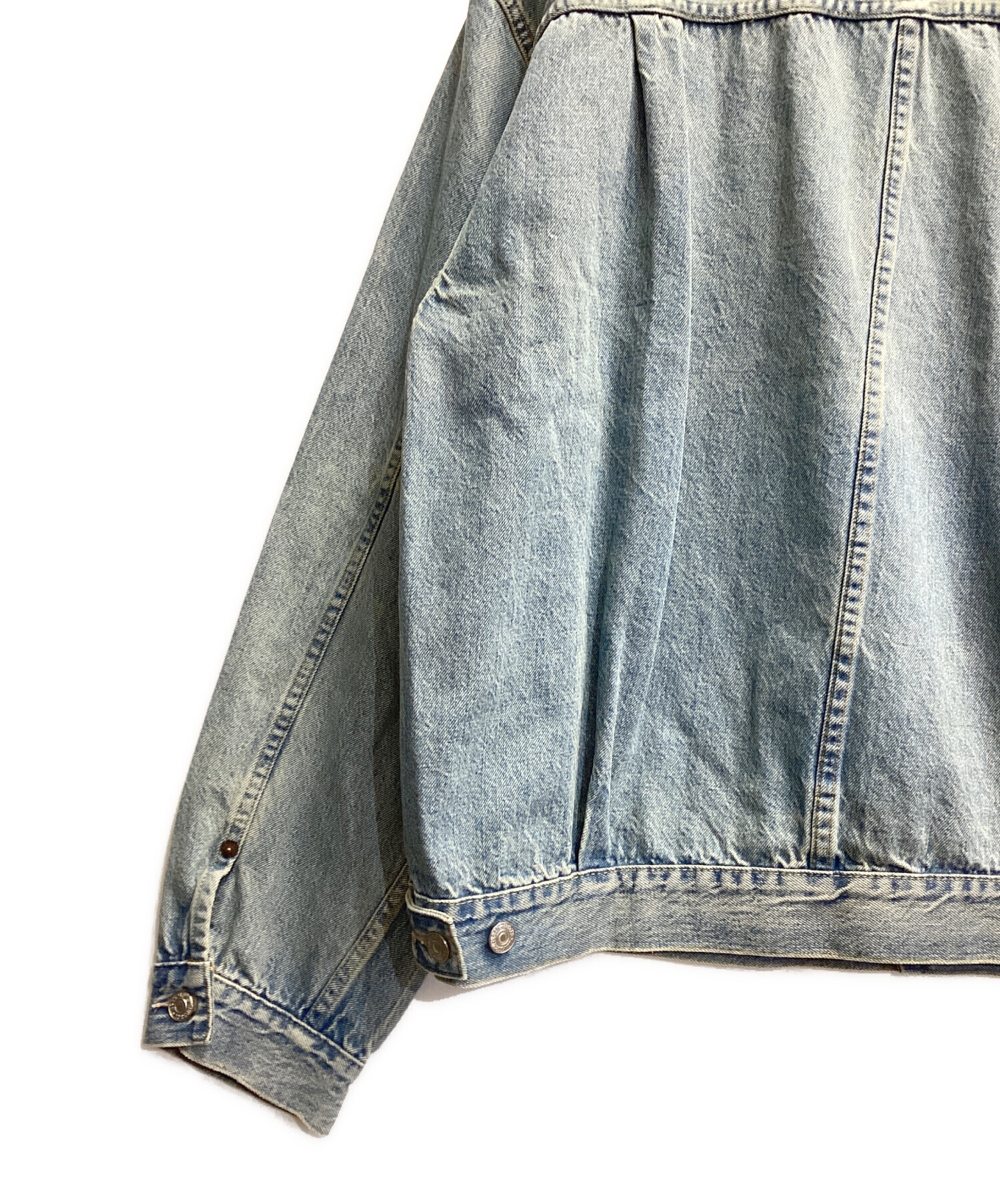 中古・古着通販】LEVI'S (リーバイス) デニムジャケット ブルー サイズ