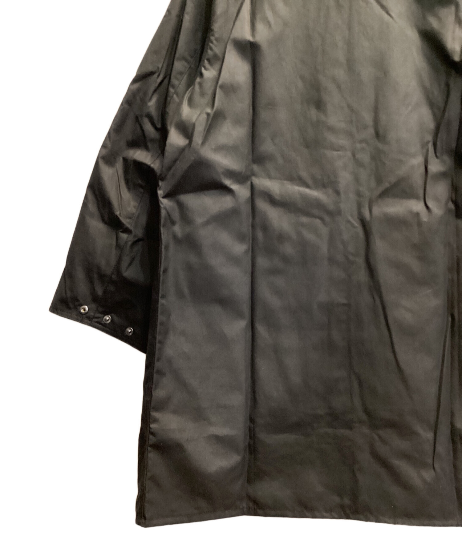 Barbour ブラック ワックスドコットンジャケット 38インチ 中古・古着通販】Barbour (バブアー) ワックスコットンコート