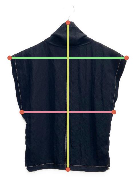 中古・古着通販】JIL SANDER (ジルサンダー) ハイネックベスト 中古・古着通販】JIL SANDER (ジルサンダー) ハイネックベスト