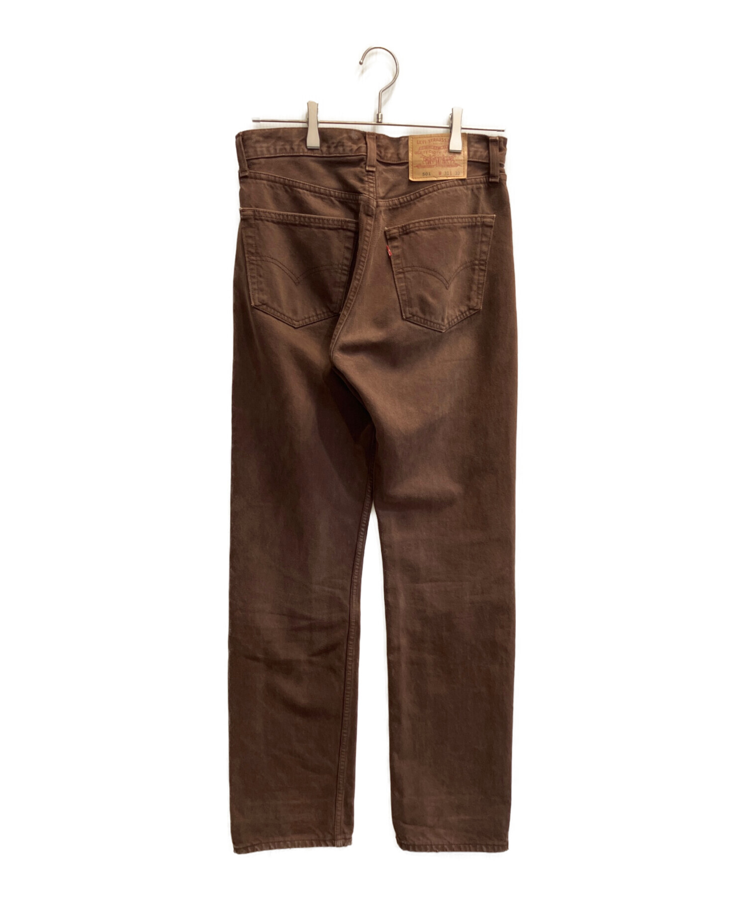 中古・古着通販】LEVI'S (リーバイス) コットンパンツ ブラウン サイズ