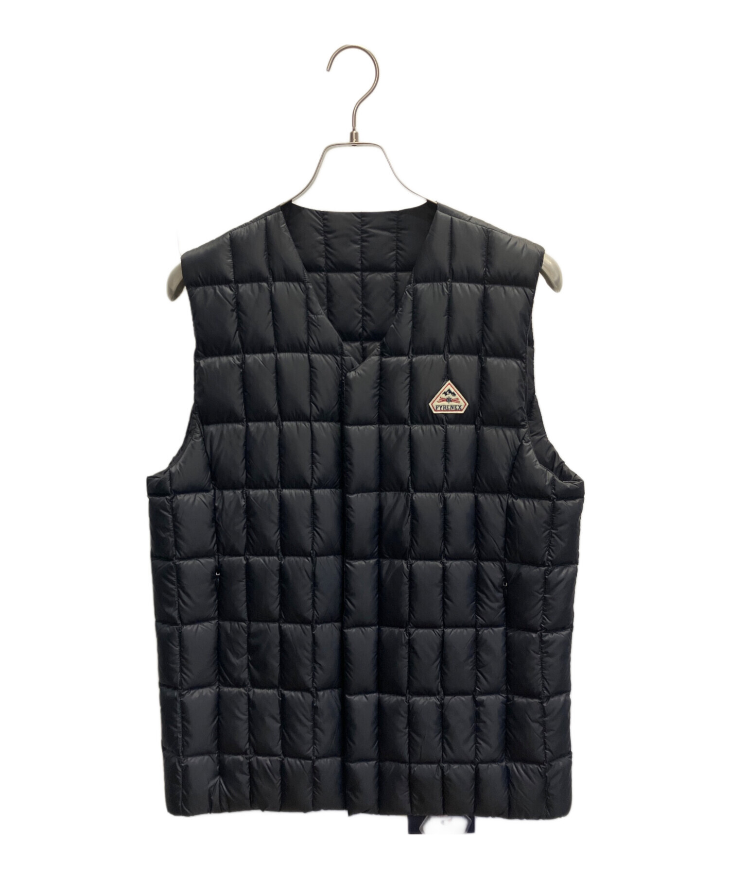 中古・古着通販】Pyrenex (ピレネックス) ダウンベスト ブラック