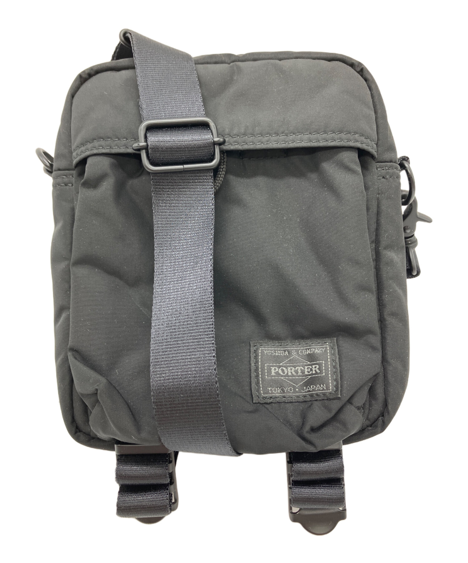 中古・古着通販】PORTER (ポーター) バーティカルショルダーバッグ 中古・古着通販】PORTER (ポーター) バーティカルショルダーバッグ