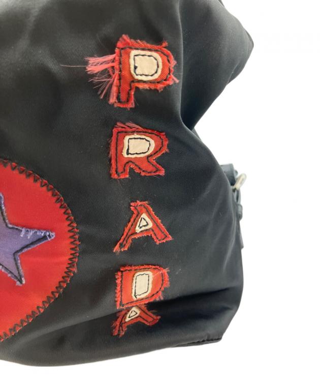 中古・古着通販】PRADA (プラダ) ナイロンリュック ブラック｜ブランド
