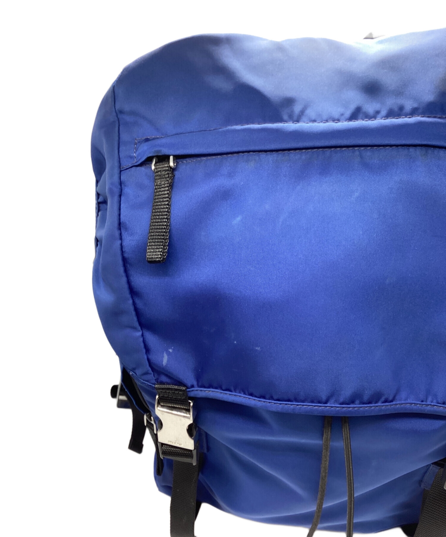 中古・古着通販】PRADA (プラダ) ナイロンリュック ブルー｜ブランド