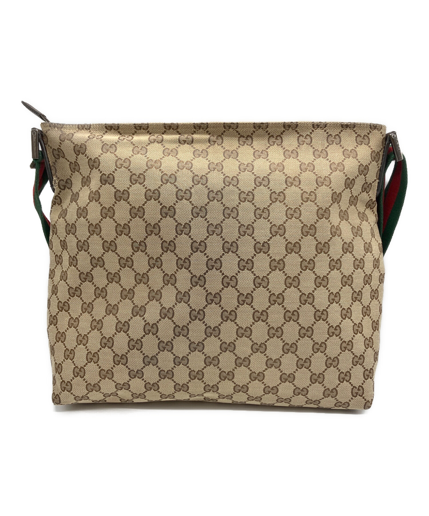 GUCCI ベージュ ショルダーバッグ 中古・古着通販】GUCCI (グッチ) ショルダーバッグ ベージュ｜ブランド