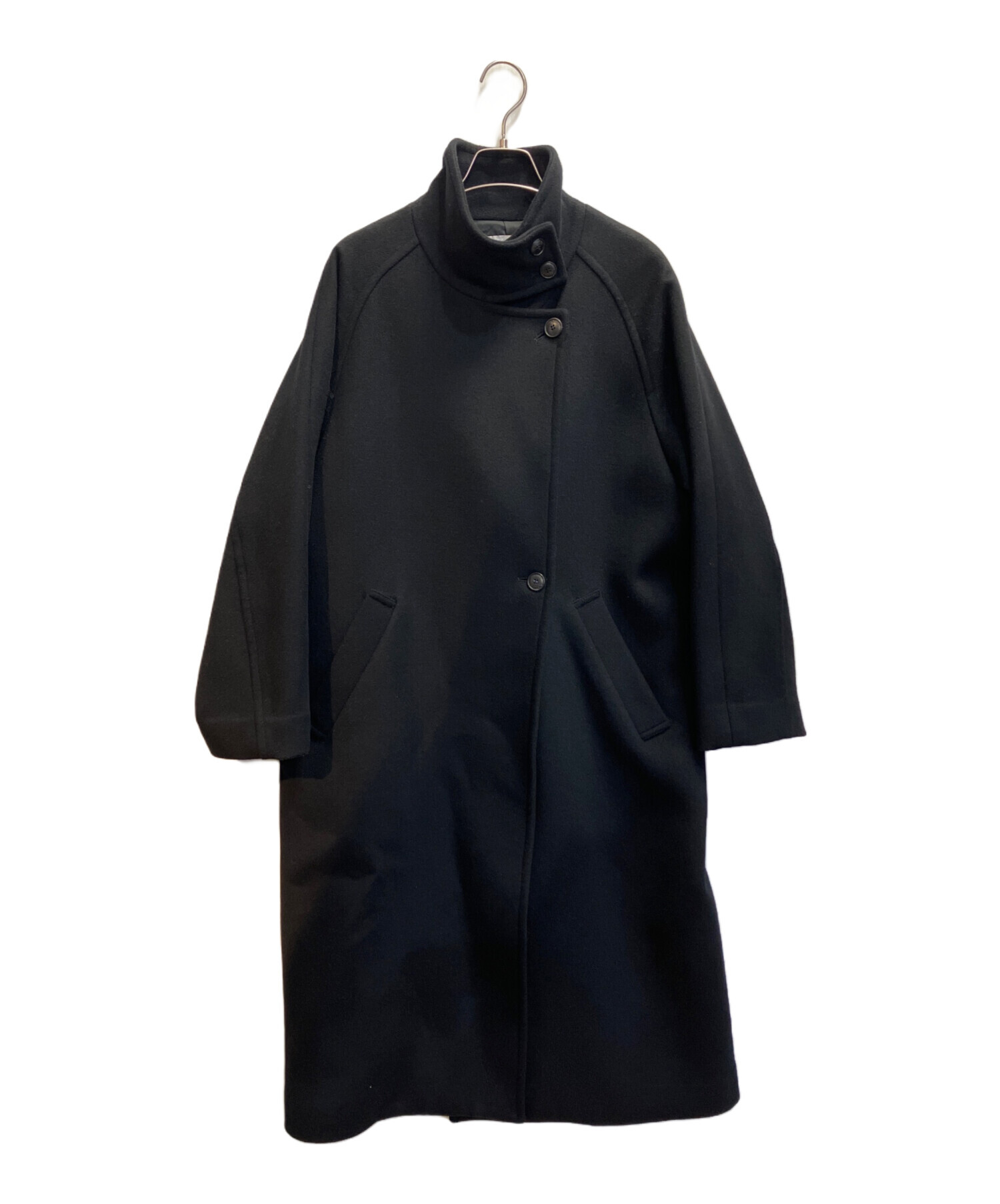 美品シンプリシテェSIMPLICITE 22AW Wビーバースタンドカラーコート 中古・古着通販】SIMPLICITE (シンプリシテ) Wビーバースタンドカラー
