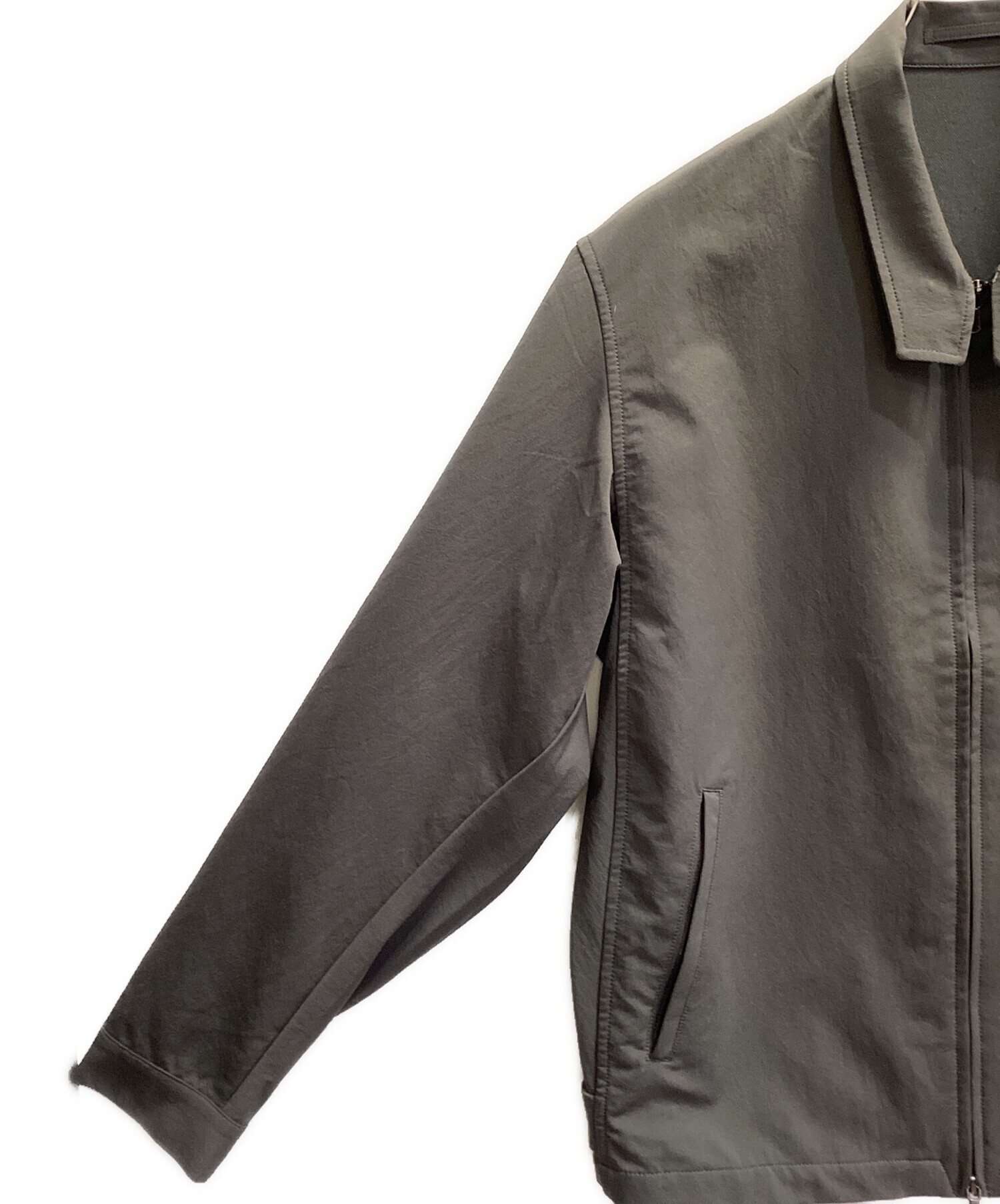 中古・古着通販】nanamica (ナナミカ) ALPHADRY CREW JACKET グレー