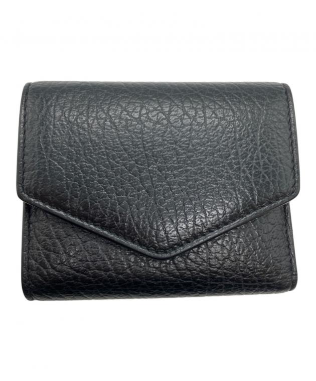 Maison Margiela 三つ折り財布ブラック新品未使用 即日発送 中古・古着通販】Maison Margiela (メゾンマルジェラ) 3つ折り財布