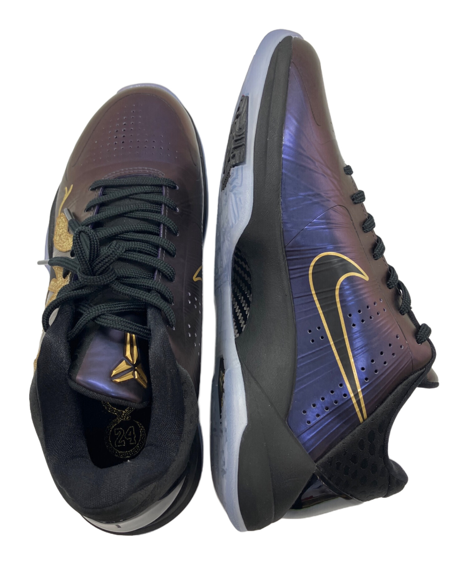 中古・古着通販】NIKE (ナイキ) バスケットボールシューズ パープル 