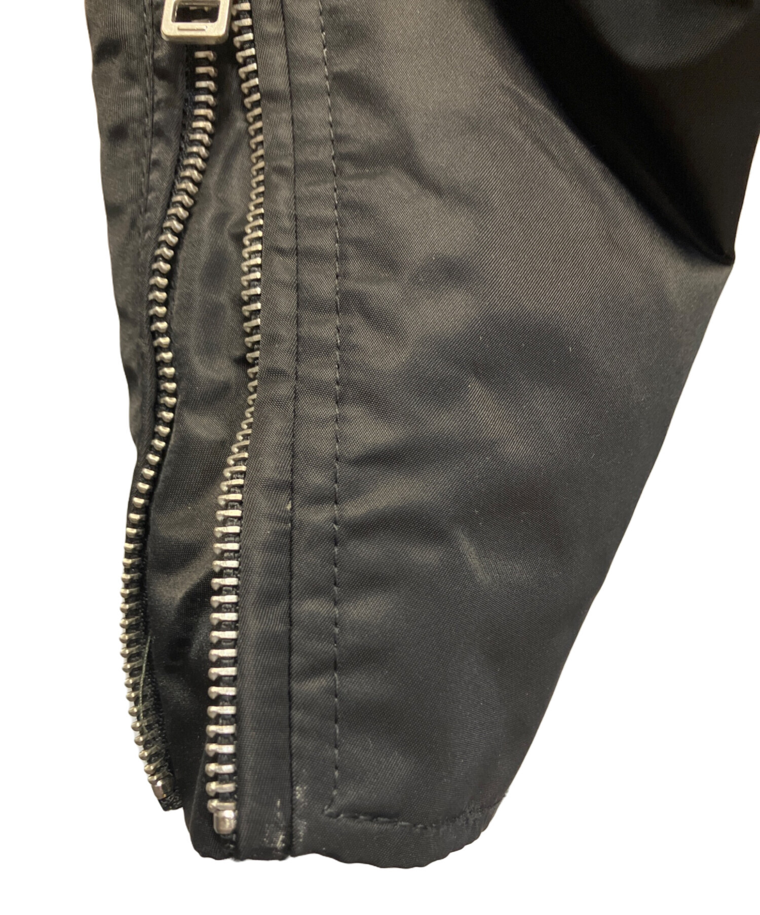 中古・古着通販】DIESEL (ディーゼル) ナイロンライダースジャケット