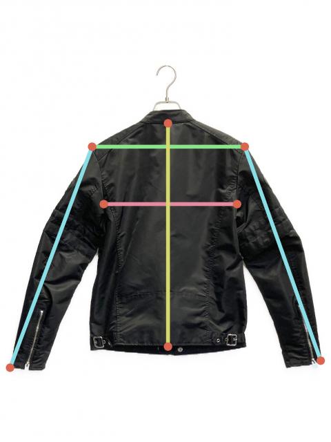 ☆美品☆ DIESEL ディーゼル ナイロンライダースジャケット Mサイズ 中古・古着通販】DIESEL (ディーゼル) ナイロンライダースジャケット