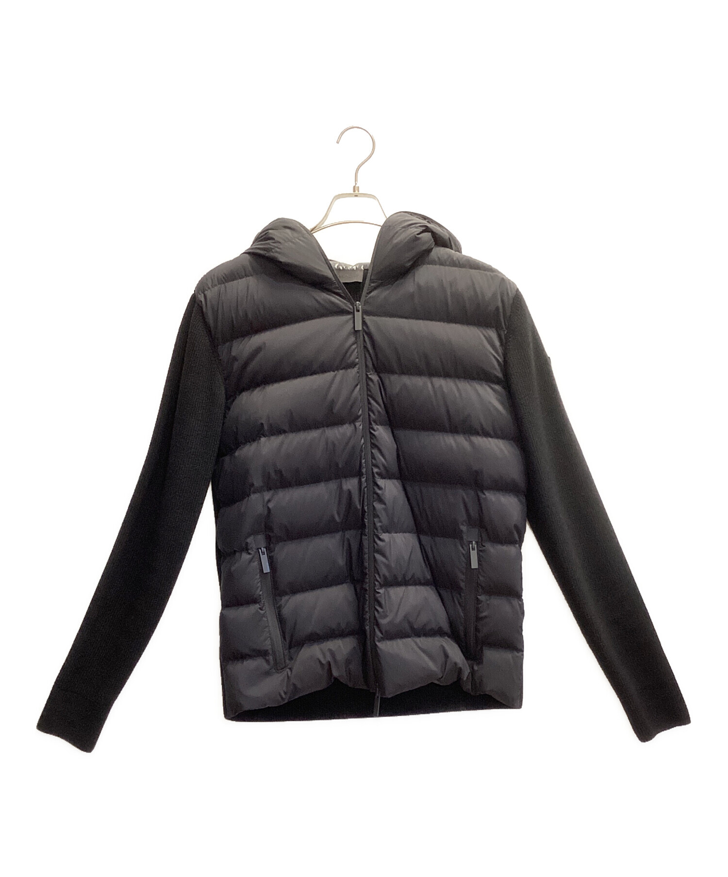 中古・古着通販】MONCLER (モンクレール) CARDIGAN TRICOT ブラック