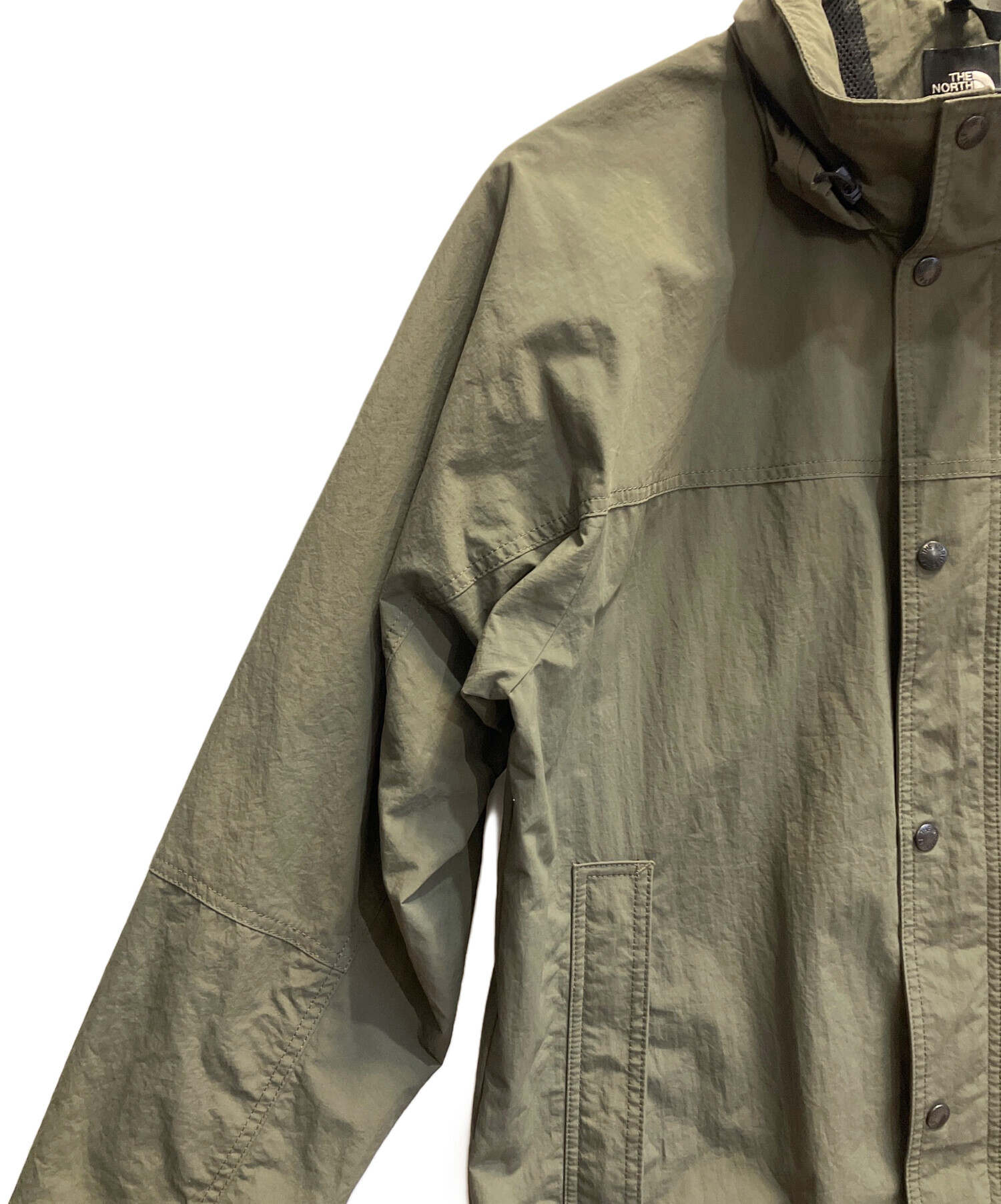 【未使用】ノースフェイス ナイロン ジャケット トープ グリーン XLサイズ 中古・古着通販】THE NORTH FACE (ザ ノース フェイス) ナイロン