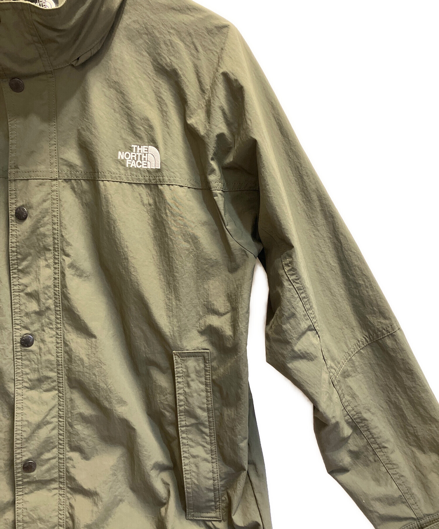 【未使用】ノースフェイス ナイロン ジャケット トープ グリーン XLサイズ 中古・古着通販】THE NORTH FACE (ザ ノース フェイス) ナイロン