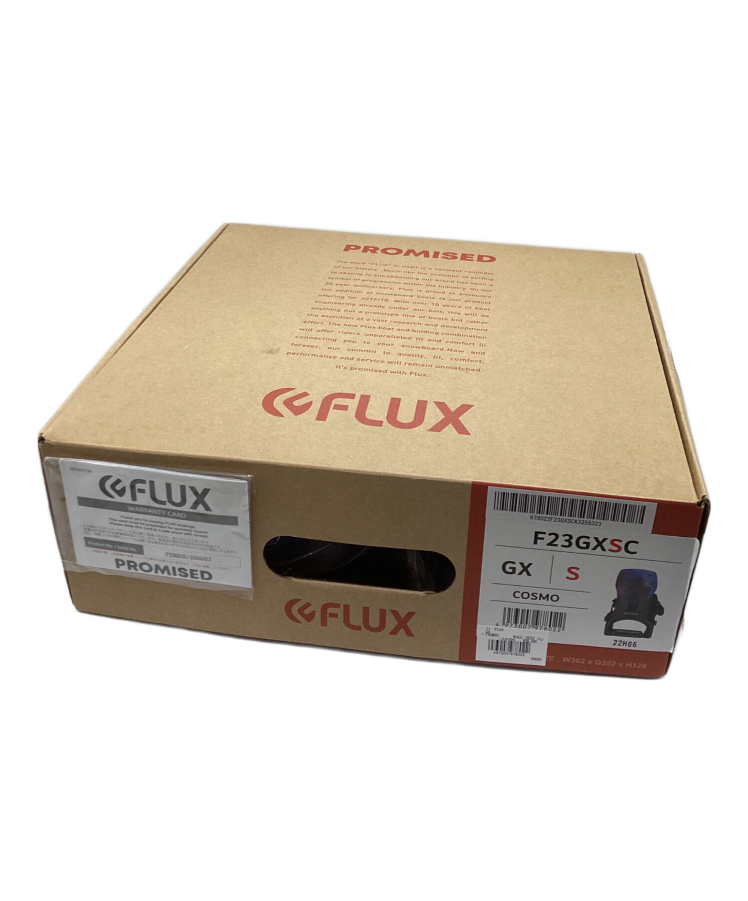 中古・古着通販】FLUX (フラックス) ビンディング ブルー×ブラック