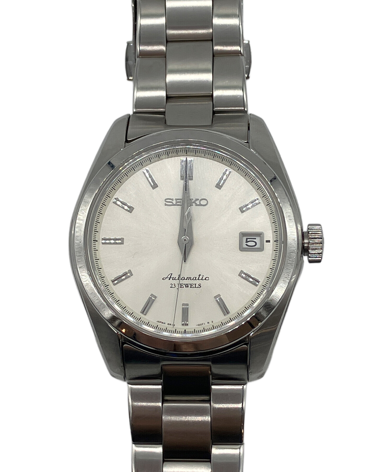 中古・古着通販】SEIKO (セイコー) 自動巻き腕時計 ホワイト｜ブランド
