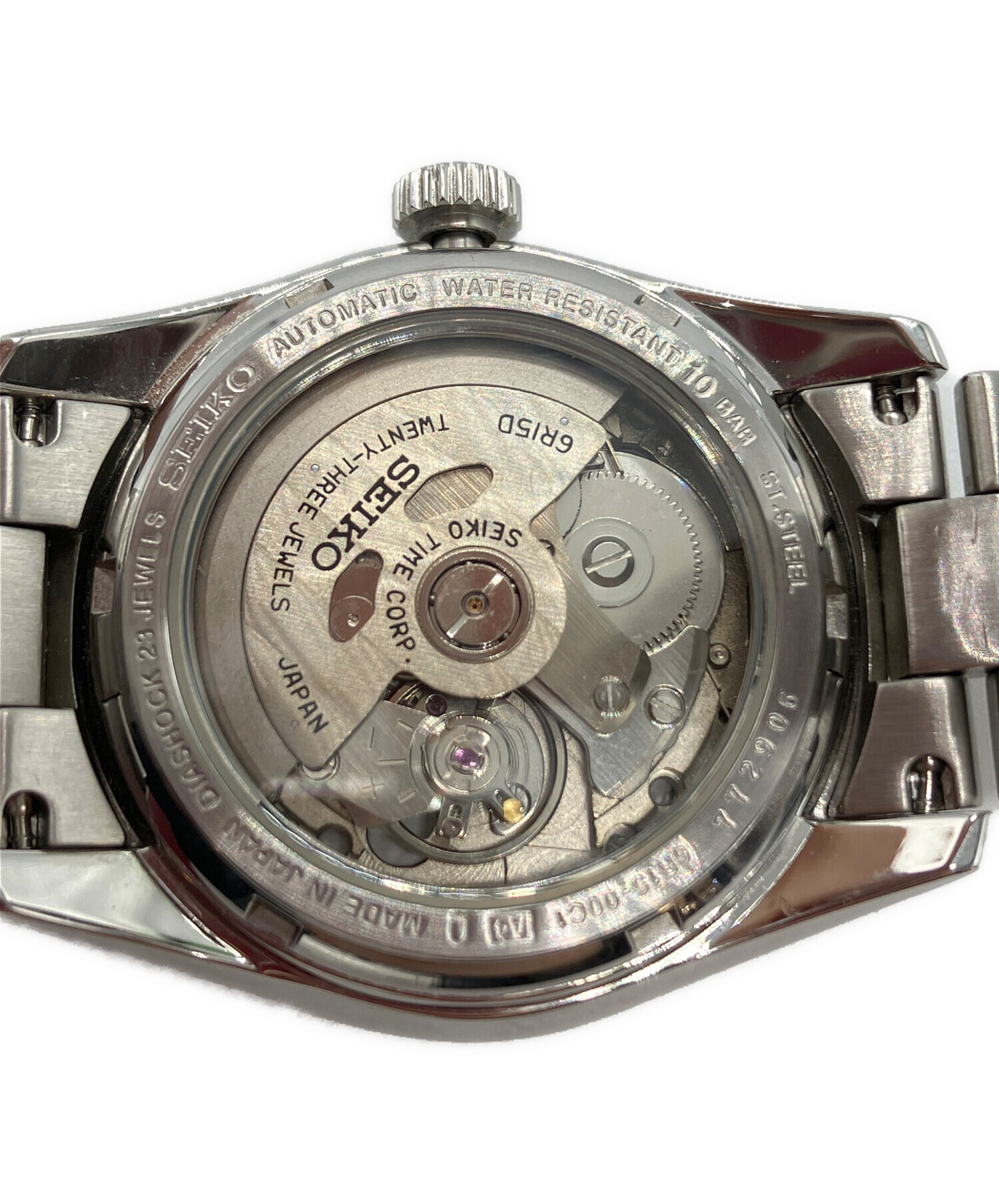 中古・古着通販】SEIKO (セイコー) 自動巻き腕時計 ホワイト｜ブランド
