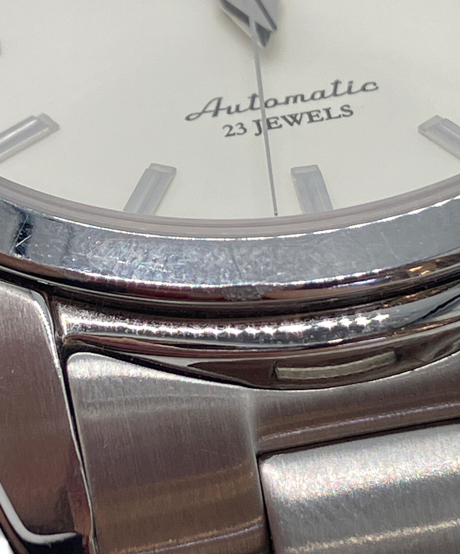 中古・古着通販】SEIKO (セイコー) 自動巻き腕時計 ホワイト｜ブランド