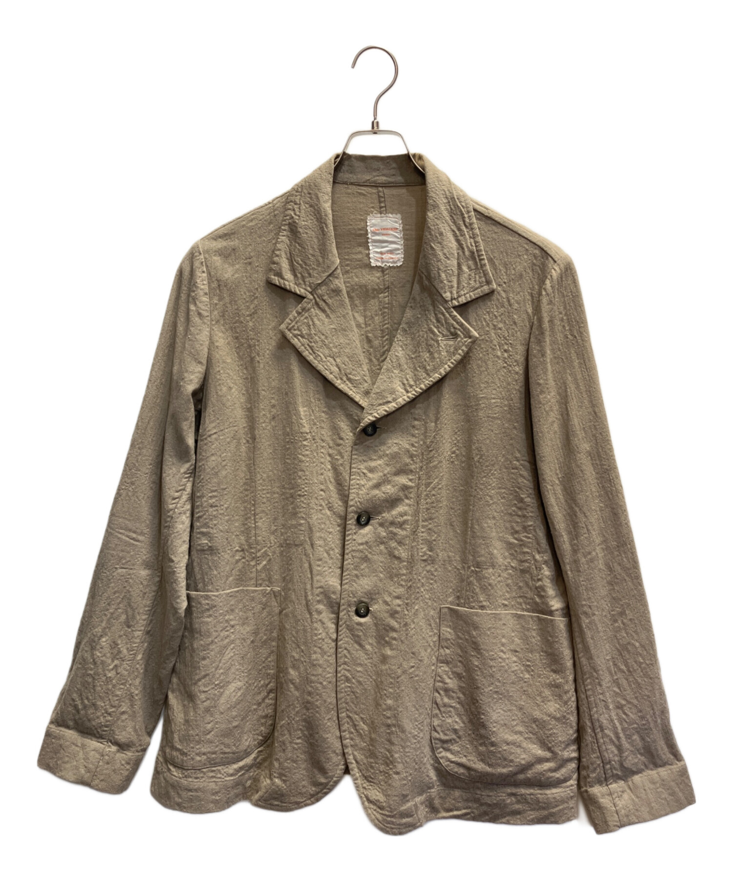 中古・古着通販】Chez VIDALENC (シェ ヴィダレン) Jacket P3 ベージュ
