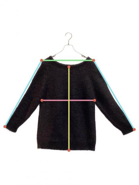 中古・古着通販】Saint Laurent Paris (サンローランパリ) 厚手ニット