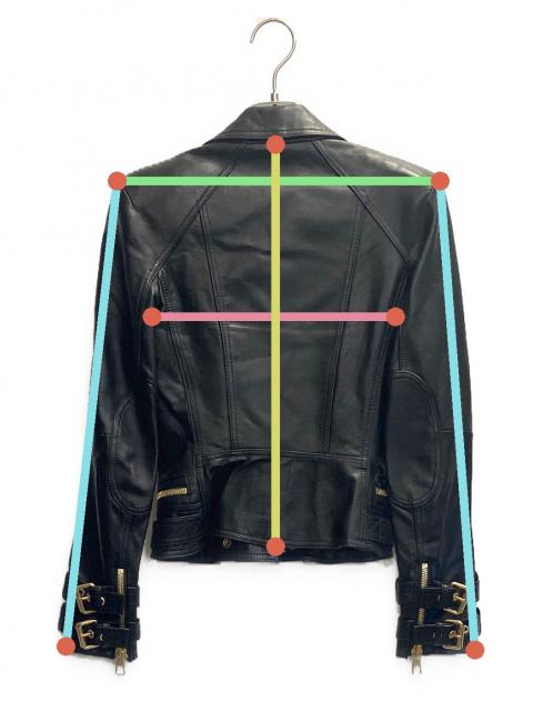 中古・古着通販】H&M (エイチアンドエム) BALMAIN (バルマン) レザー