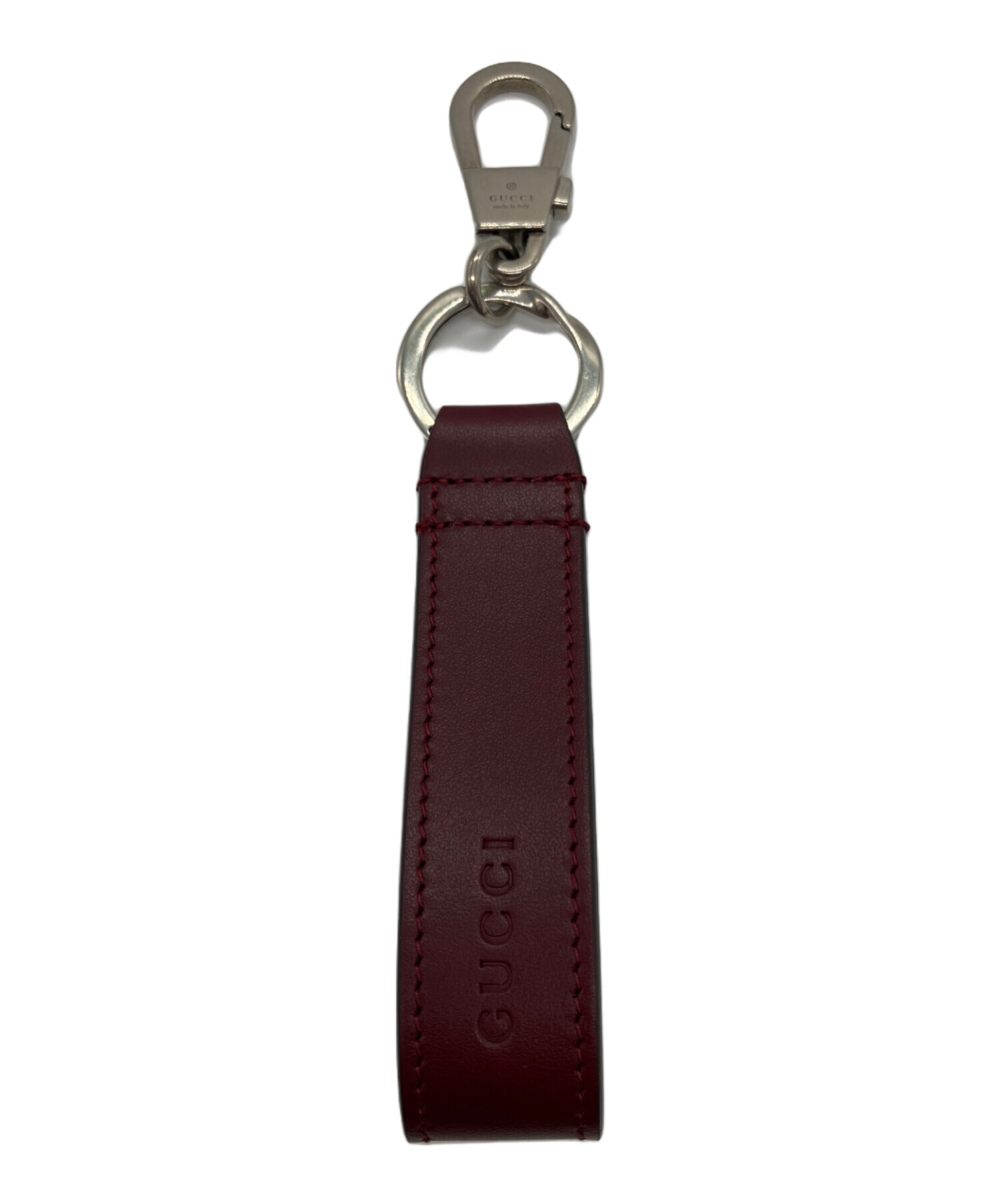 中古・古着通販】GUCCI (グッチ) キーチェーン レッド｜ブランド・古着