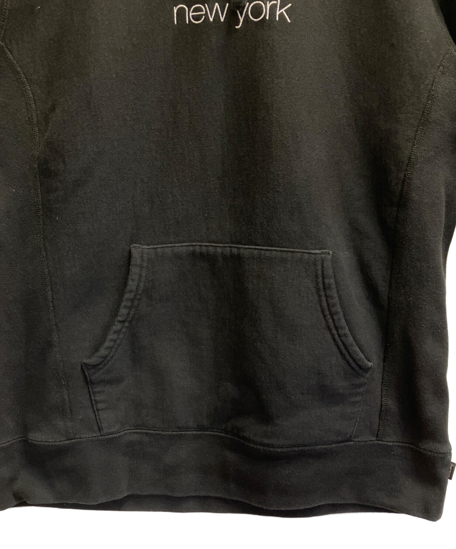 ヴィンテージ？　Supreme フーディー ブラック 中古・古着通販】SUPREME (シュプリーム) クラシックロゴフーディー