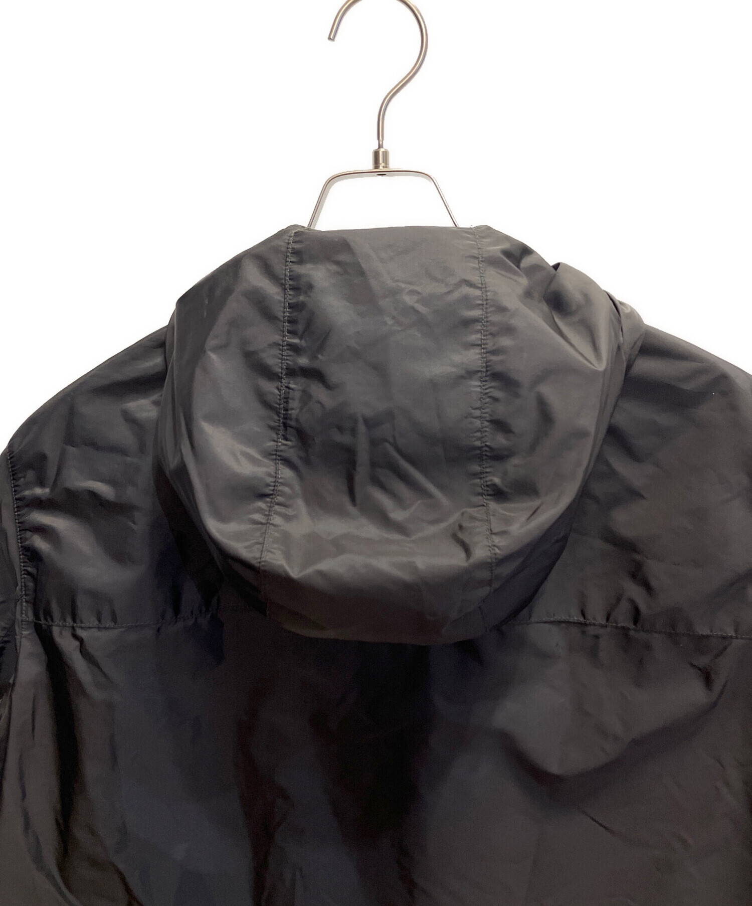 中古・古着通販】PRADA (プラダ) ナイロンパーカー グレー サイズ:52