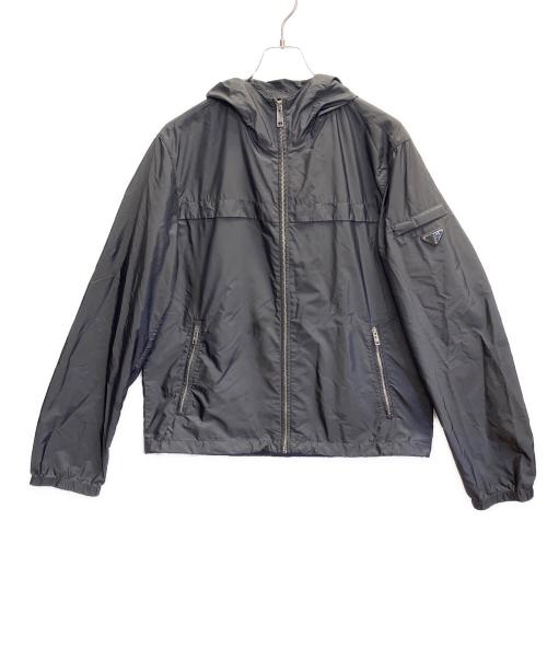 中古・古着通販】PRADA (プラダ) ナイロンパーカー グレー サイズ:52
