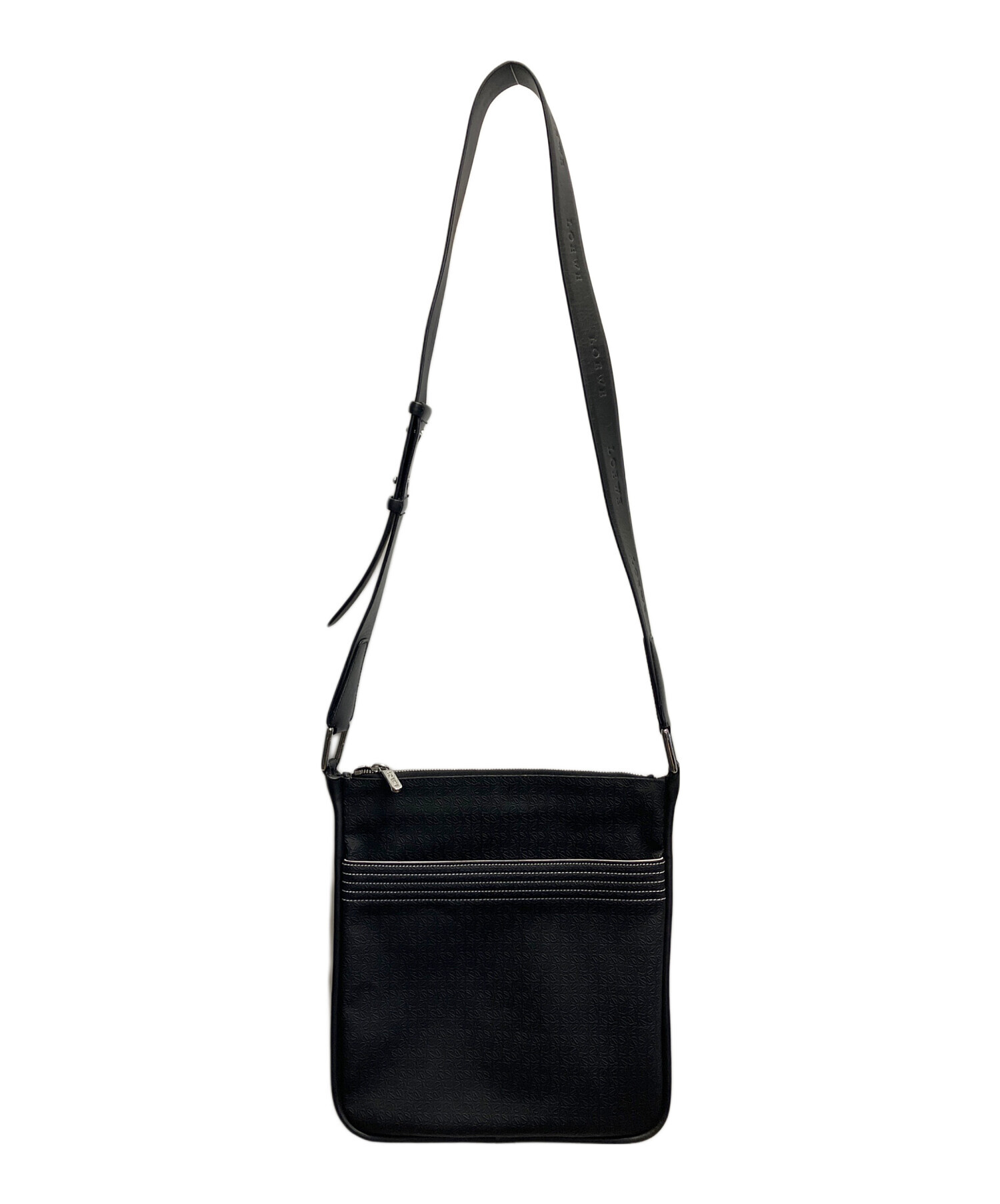 中古・古着通販】LOEWE (ロエベ) ショルダーバッグ ブラック｜ブランド