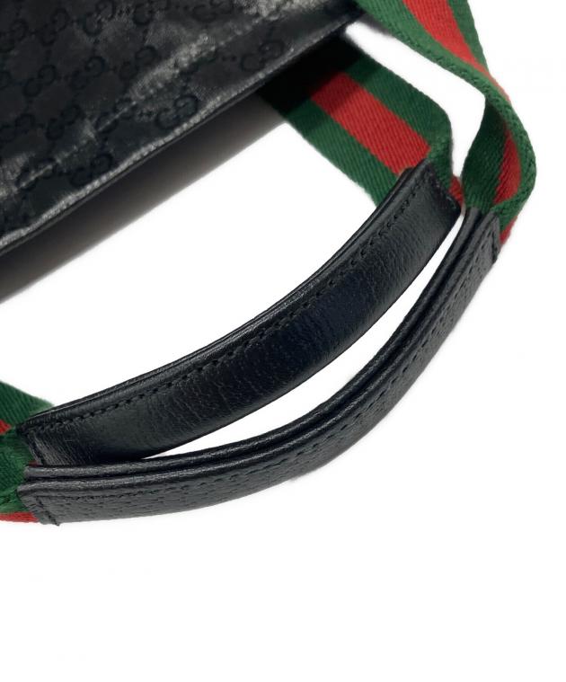 中古・古着通販】GUCCI (グッチ) トートバッグ ブラック サイズ:FREE